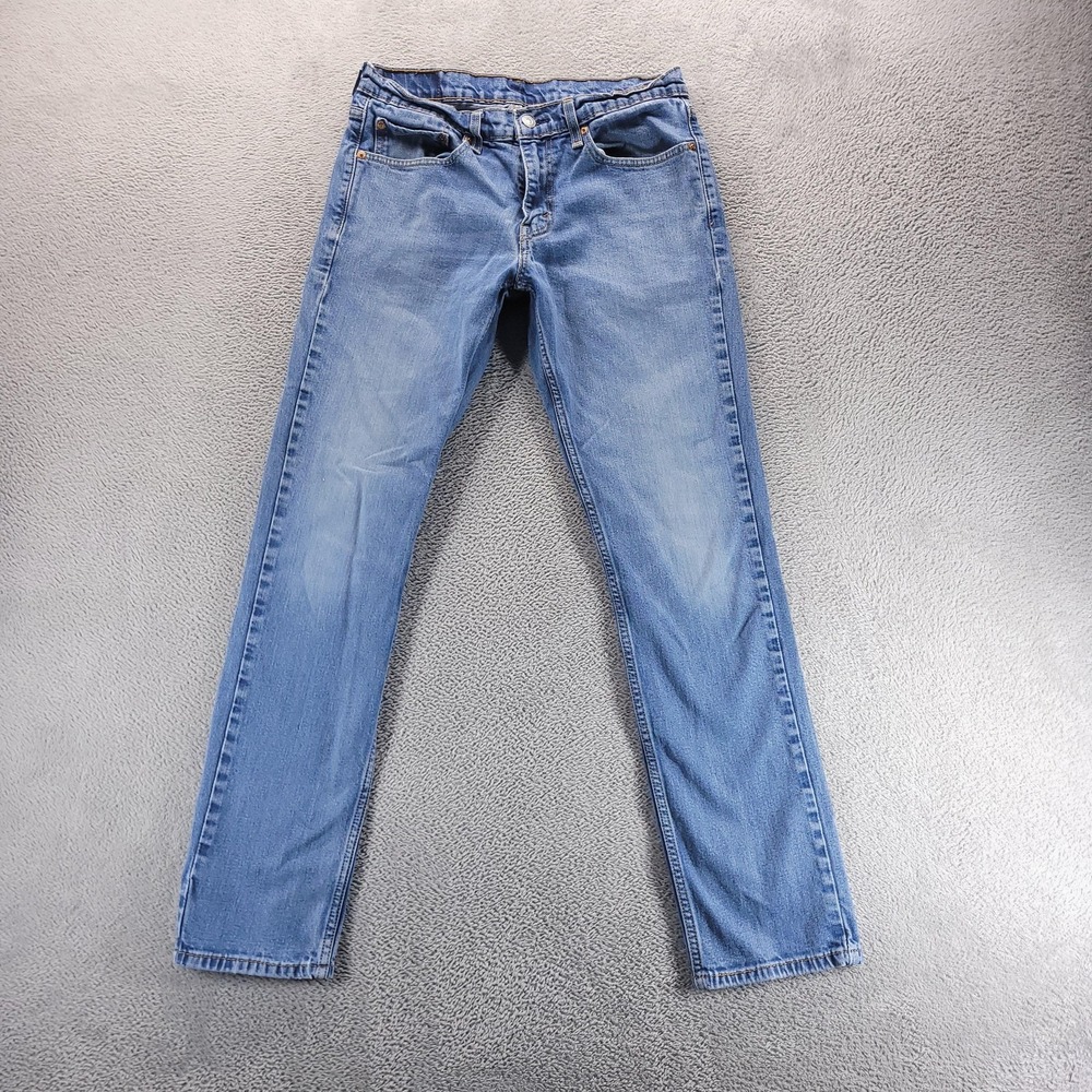Levi's Jeans Mens 31x32 Blue 511 Slim Tapered Medium Wash Stretch 045111163